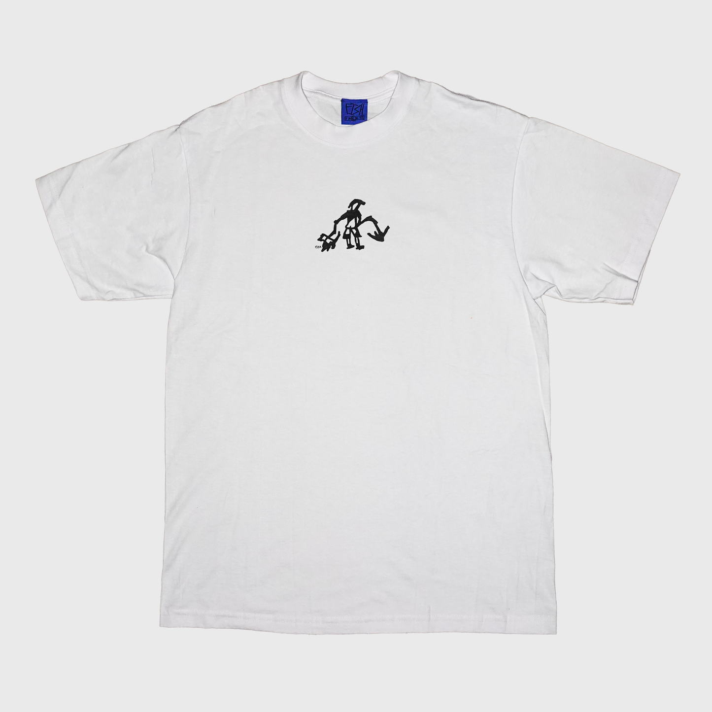 pizz t-shirt white