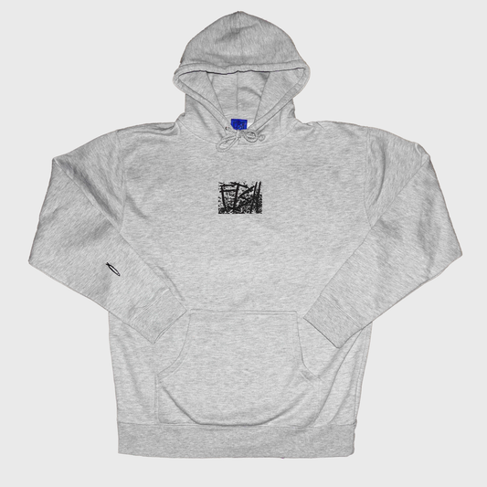 sick hoodie grey