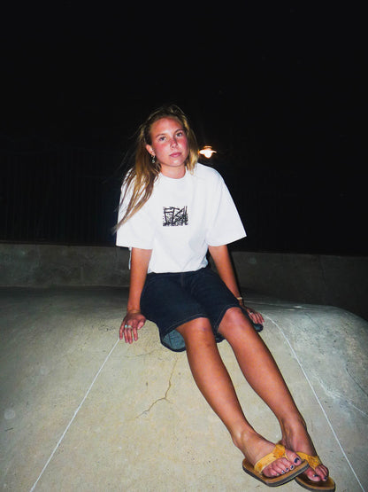 sick t-shirt white